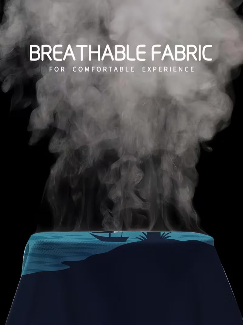 Men's New Two-Piece Set: Short-Sleeve Polo Shirt + Elastic-Waist Shorts with Pockets. Features breathable mesh fabric; ideal for outdoor sports, leisure, and golf.