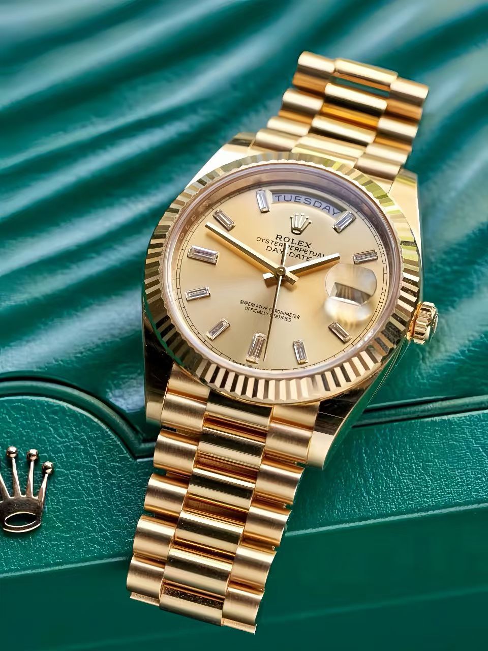 🏴 RX Day-Date Automatic Watch (Gold Rolex)