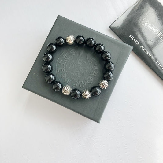 Chrome Hearts Beaded Bracelet 10mm
