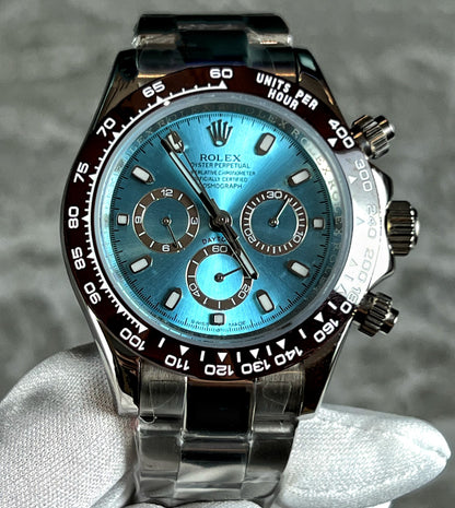🏴  Cosmograph Daytona "Ice Blue Daytona" M116506-001 Automatic Mechanical Watch