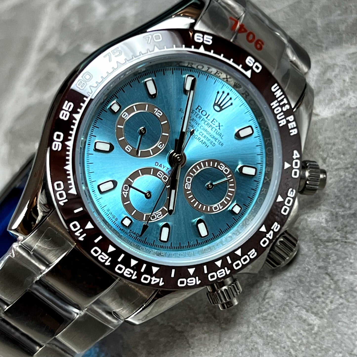 🏴  Cosmograph Daytona "Ice Blue Daytona" M116506-001 Automatic Mechanical Watch