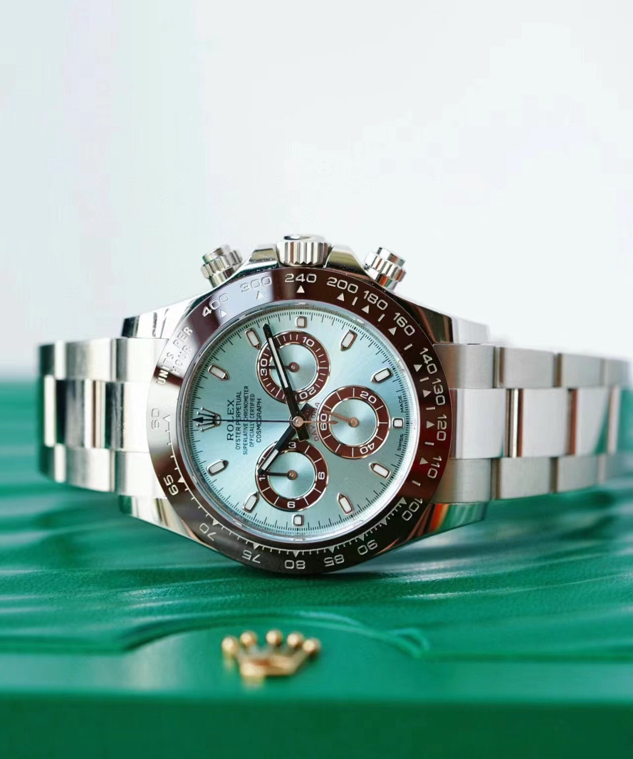🏴  Cosmograph Daytona "Ice Blue Daytona" M116506-001 Automatic Mechanical Watch