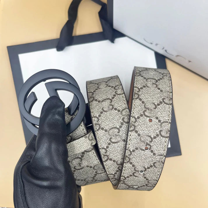 Men's Belt with Pattern Texture, Taste Shown in Details Delivery within 5 to 8 days There is a gift box.