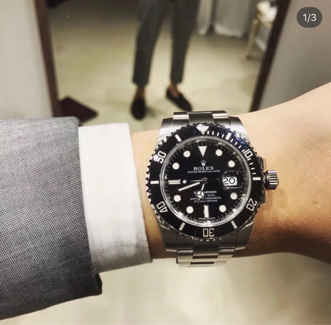 Submariner Black Dial Rolex Black Water