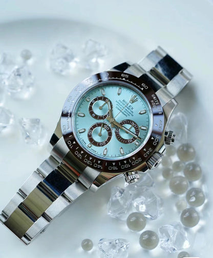 🏴  Cosmograph Daytona "Ice Blue Daytona" M116506-001 Automatic Mechanical Watch