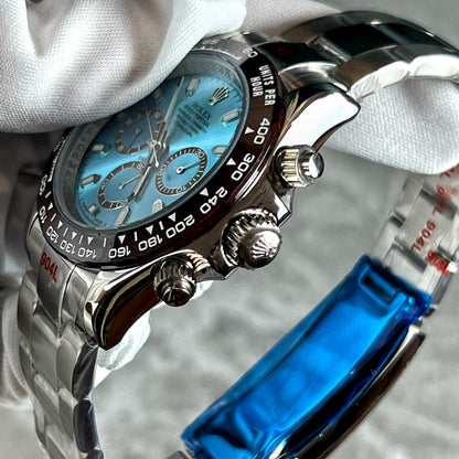 🏴  Cosmograph Daytona "Ice Blue Daytona" M116506-001 Automatic Mechanical Watch