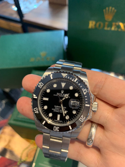 Submariner Black Dial Rolex Black Water