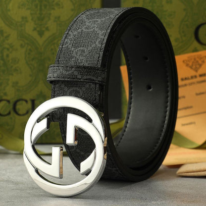 Men's Belt with Pattern Texture, Taste Shown in Details Delivery within 5 to 8 days There is a gift box.